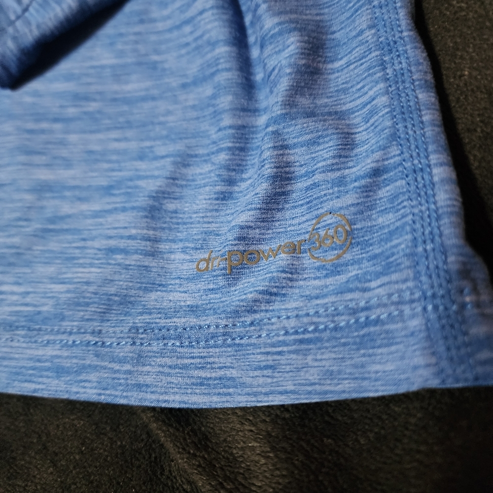 Russell Athletic Long Sleeve Shirt | Boys L | Blue Dri-Power - Picture 6 of 7